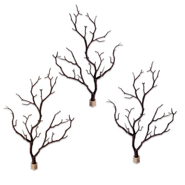 Manzanita Branch Brown 12.5" 3 pack